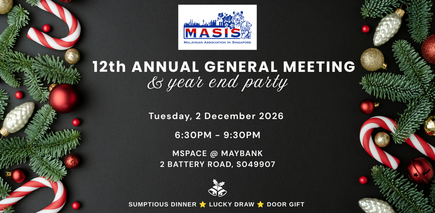MASIS AGM 2026 (save the date)