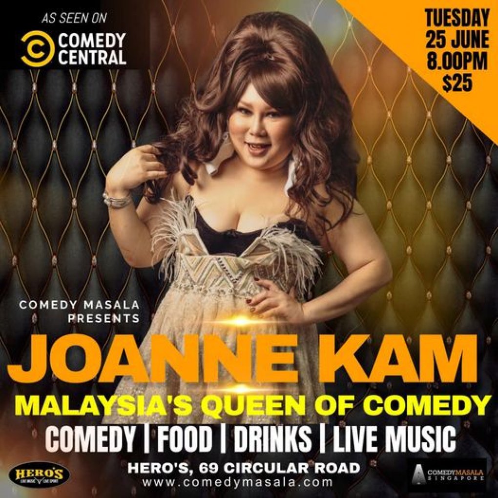 JOANNE KAM - Malaysia’s Queen of Comedy!